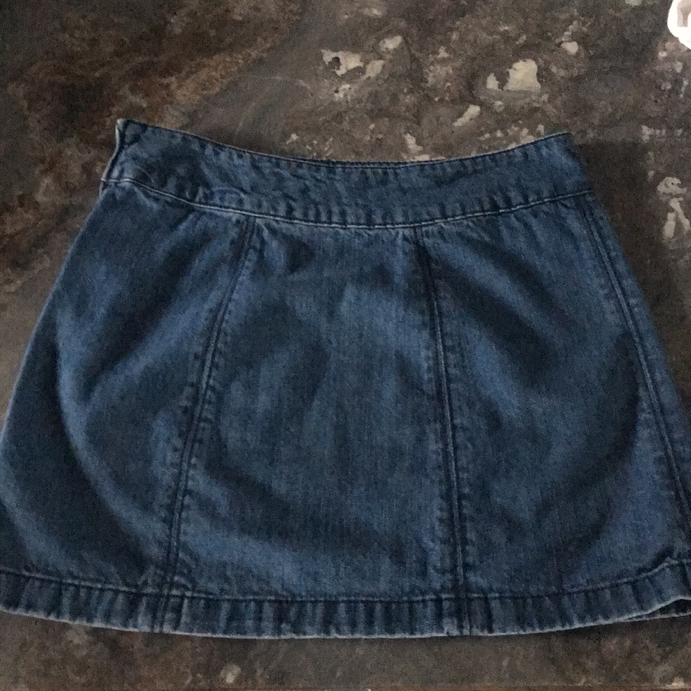 FREE PEOPLE DENIM SKIRT